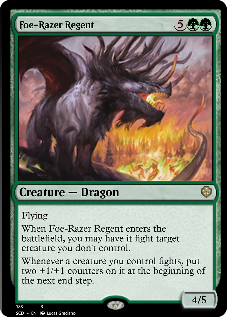 Foe-Razer Regent [Starter Commander Decks] | Exor Games Bridgewater