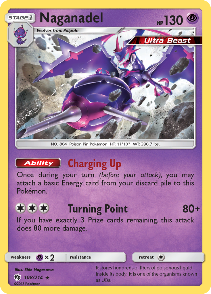 Naganadel (108/214) [Sun & Moon: Lost Thunder] | Exor Games Bridgewater