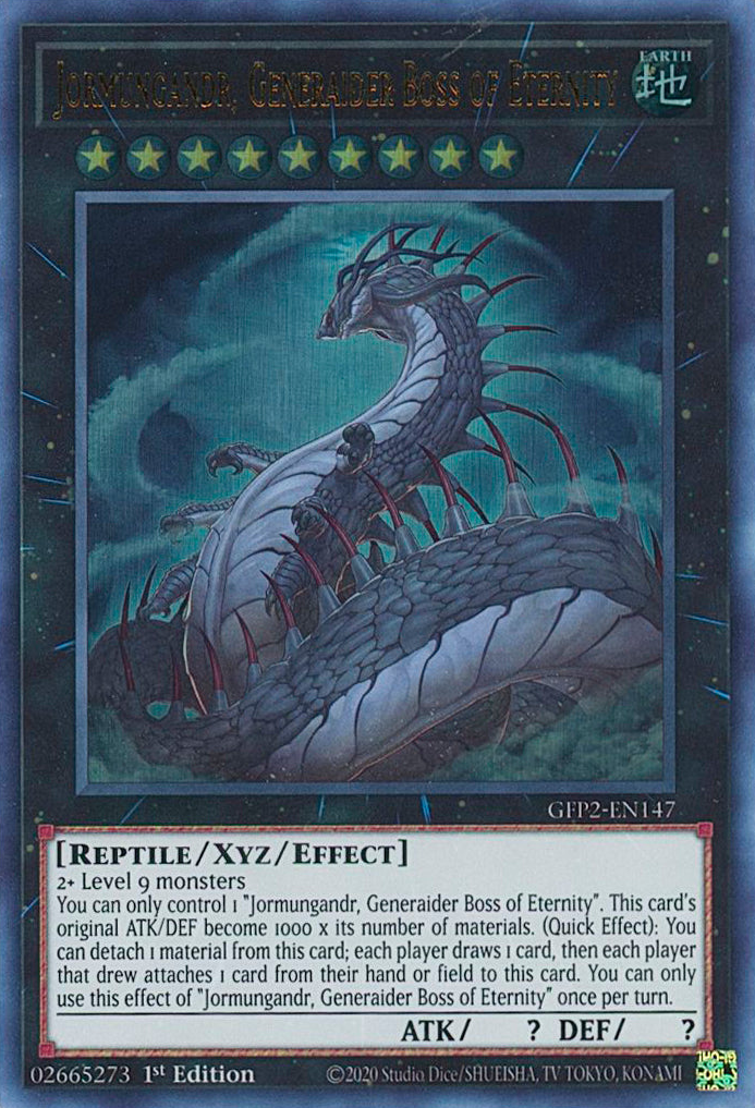 Jormungandr, Generaider Boss of Eternity [GFP2-EN147] Ultra Rare | Exor Games Bridgewater