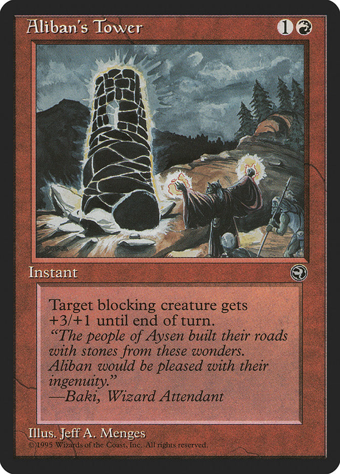 Aliban's Tower (Baki Flavor Text) [Homelands] | Exor Games Bridgewater