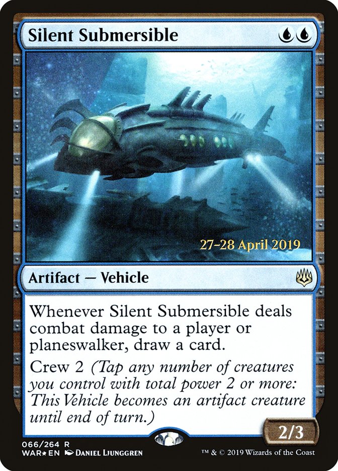 Silent Submersible  [War of the Spark Prerelease Promos] | Exor Games Bridgewater