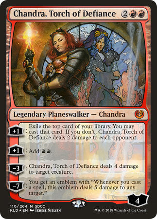 Chandra, Torch of Defiance (SDCC 2018 EXCLUSIVE) [San Diego Comic-Con 2018] | Exor Games Bridgewater