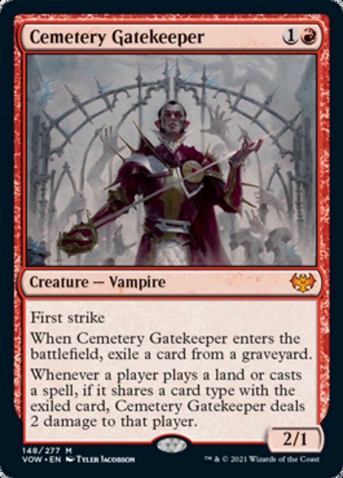 Cemetery Gatekeeper [Innistrad: Crimson Vow] | Exor Games Bridgewater