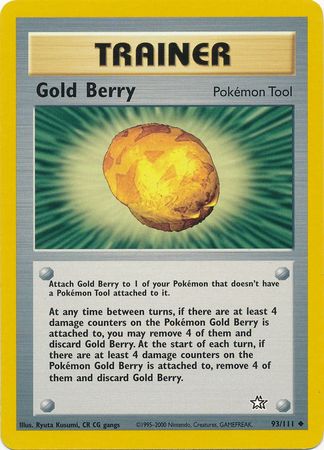 Gold Berry (93/111) [Neo Genesis Unlimited] | Exor Games Bridgewater