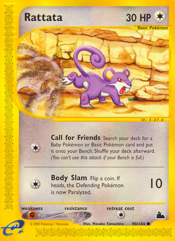 Rattata (90/144) [Skyridge] | Exor Games Bridgewater