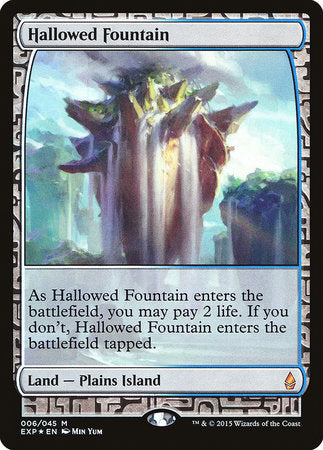 Hallowed Fountain [Zendikar Expeditions] | Exor Games Bridgewater