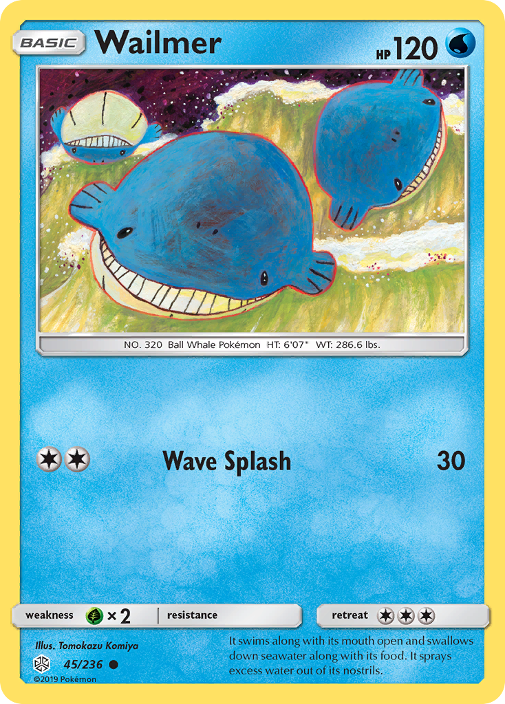 Wailmer (45/236) [Sun & Moon: Cosmic Eclipse] | Exor Games Bridgewater