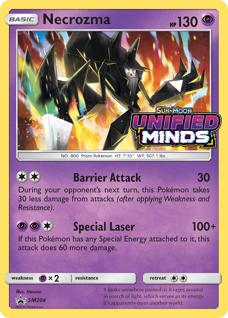 Necrozma (SM204) [Sun & Moon: Black Star Promos] | Exor Games Bridgewater