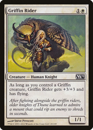 Griffin Rider [Magic 2012] | Exor Games Bridgewater