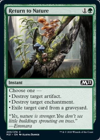 Return to Nature [Core Set 2021] | Exor Games Bridgewater