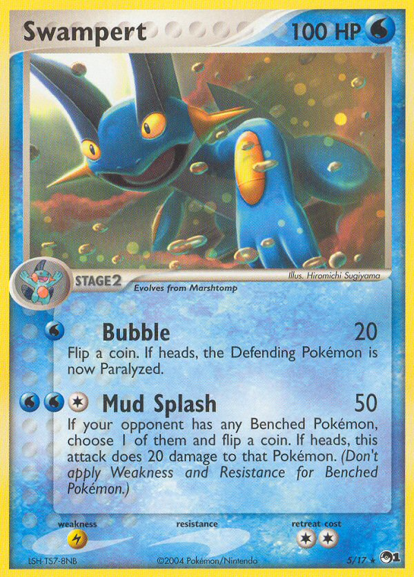 Swampert (5/17) [POP Series 1] | Exor Games Bridgewater