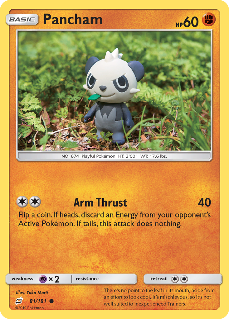 Pancham (81/181) [Sun & Moon: Team Up] | Exor Games Bridgewater