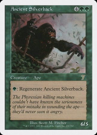 Ancient Silverback [Seventh Edition] | Exor Games Bridgewater