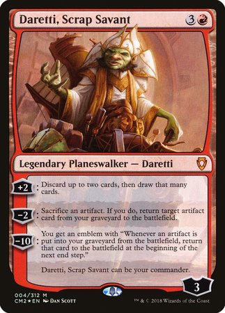 Daretti, Scrap Savant [Commander Anthology Volume II] | Exor Games Bridgewater