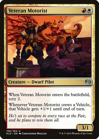 Veteran Motorist [Kaladesh] | Exor Games Bridgewater