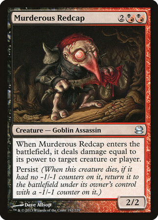 Murderous Redcap [Modern Masters] | Exor Games Bridgewater