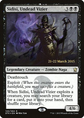 Sidisi, Undead Vizier [Dragons of Tarkir Promos] | Exor Games Bridgewater