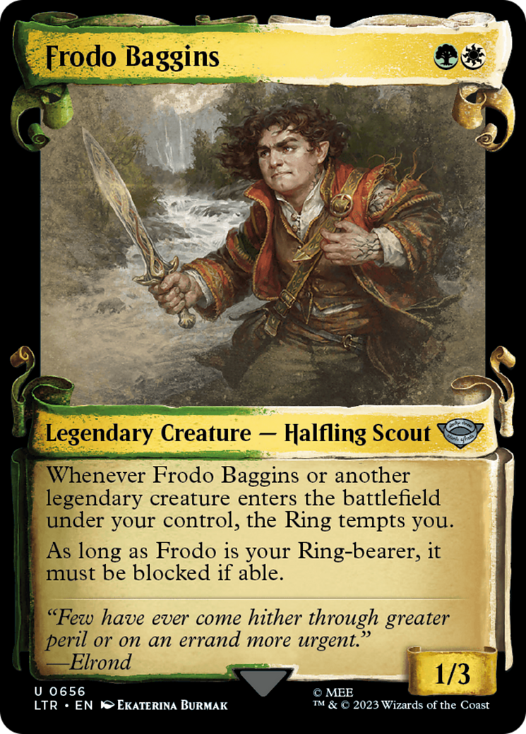 Frodo Baggins [The Lord of the Rings: Tales of Middle-Earth Showcase Scrolls] | Exor Games Bridgewater