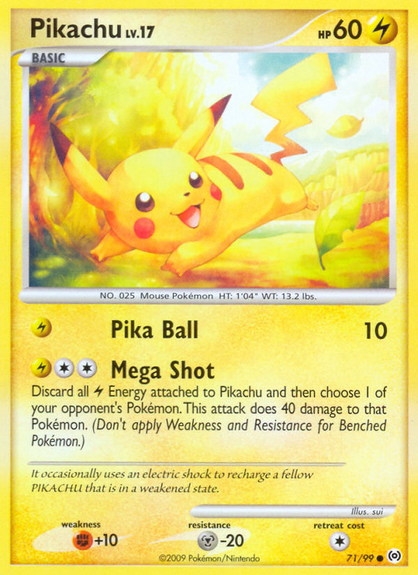 Pikachu (71/99) [Platinum: Arceus] | Exor Games Bridgewater