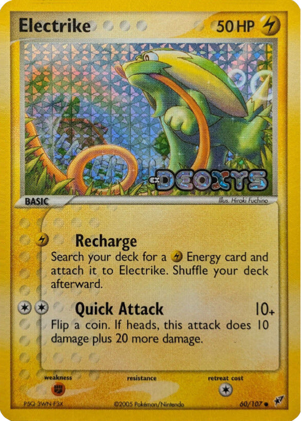 Electrike (60/107) (Stamped) [EX: Deoxys] | Exor Games Bridgewater