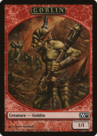 Goblin Token [Magic 2010 Tokens] | Exor Games Bridgewater