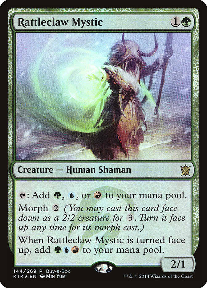Rattleclaw Mystic (Buy-A-Box) [Khans of Tarkir Promos] | Exor Games Bridgewater