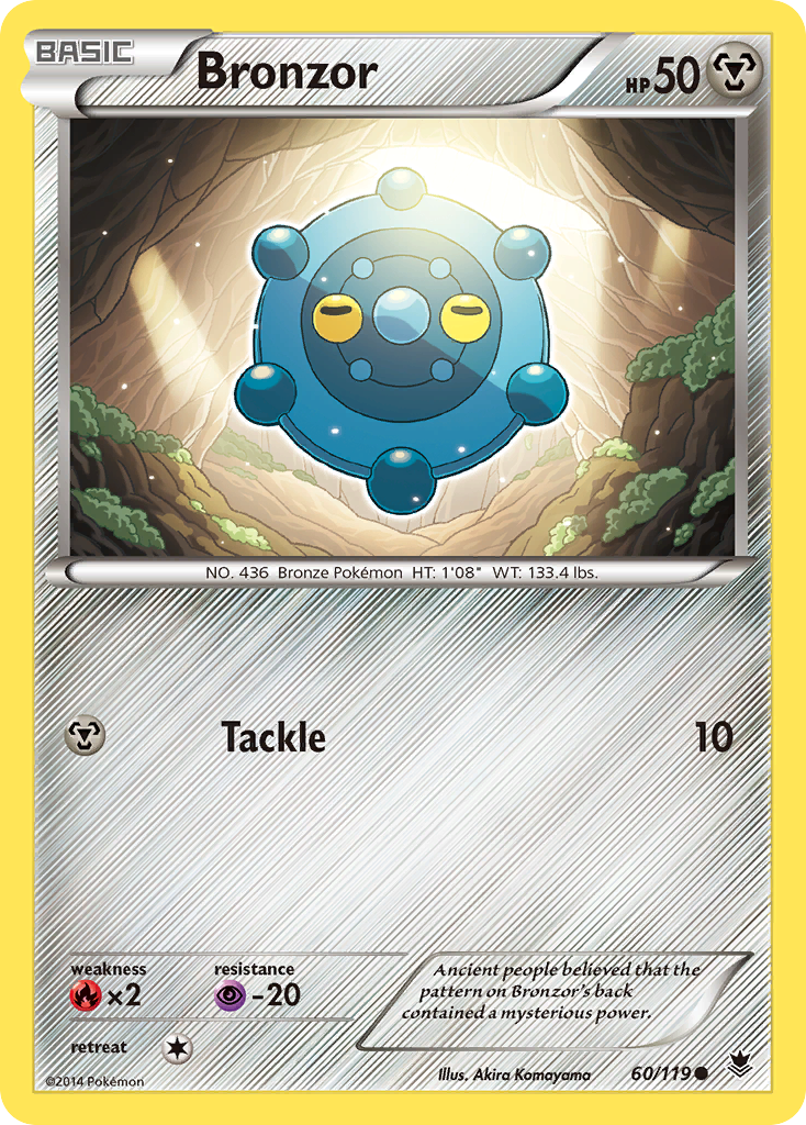 Bronzor (60/119) [XY: Phantom Forces] | Exor Games Bridgewater