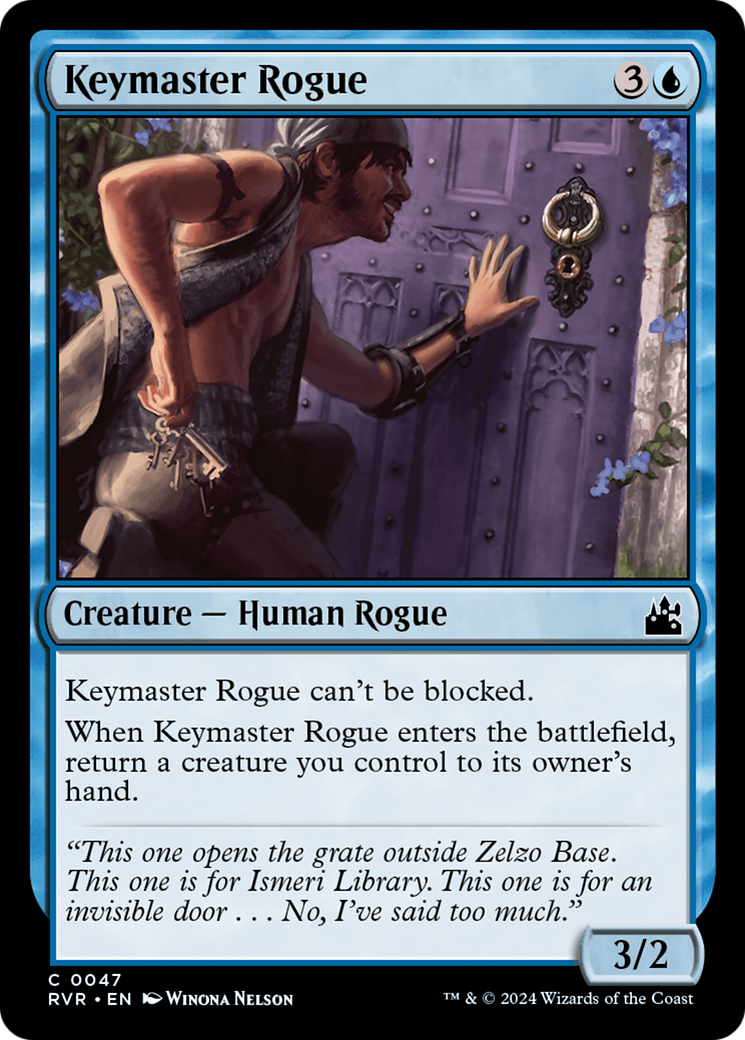 Keymaster Rogue [Ravnica Remastered] | Exor Games Bridgewater