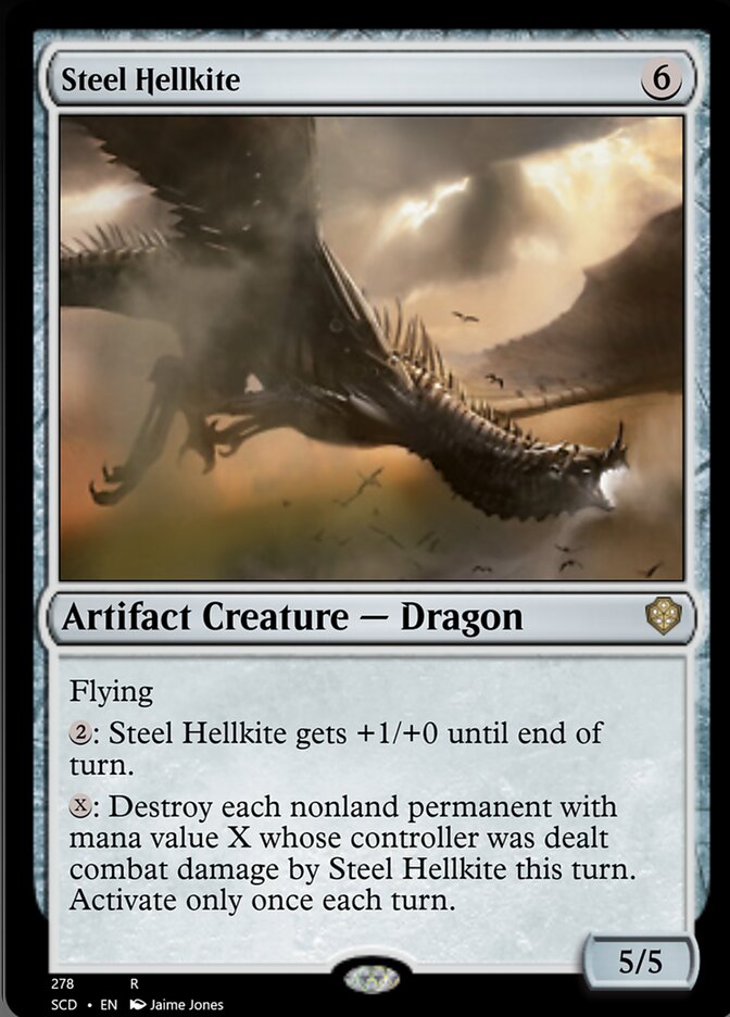 Steel Hellkite [Starter Commander Decks] | Exor Games Bridgewater