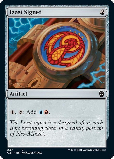 Izzet Signet [Commander 2021] | Exor Games Bridgewater