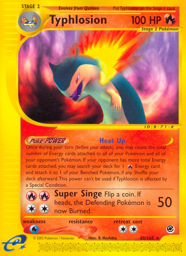 Typhlosion (65/165) [Expedition: Base Set] | Exor Games Bridgewater