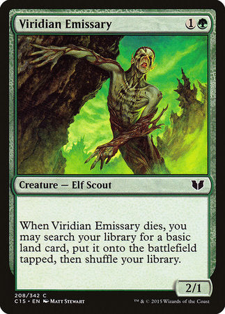 Viridian Emissary [Commander 2015] | Exor Games Bridgewater