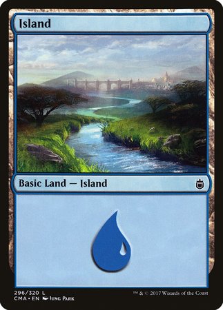 Island (296) [Commander Anthology] | Exor Games Bridgewater