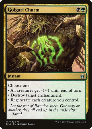 Golgari Charm [Commander Anthology] | Exor Games Bridgewater