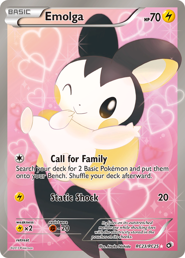 Emolga (RC23/RC25) [Black & White: Legendary Treasures] | Exor Games Bridgewater