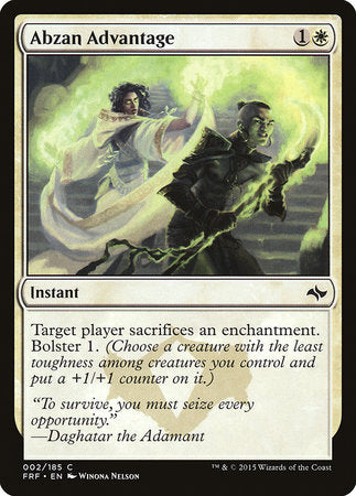 Abzan Advantage [Fate Reforged] | Exor Games Bridgewater