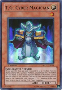 T.G. Cyber Magician [EXVC-EN016] Super Rare | Exor Games Bridgewater