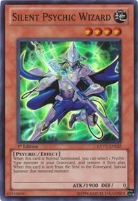 Silent Psychic Wizard [EXVC-EN025] Super Rare | Exor Games Bridgewater