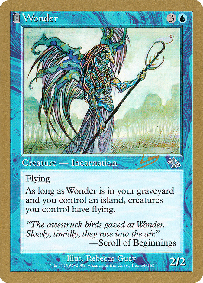 Wonder (Raphael Levy) [World Championship Decks 2002] | Exor Games Bridgewater