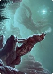 Sarulf's Packmate Art Card [Kaldheim: Art Series] | Exor Games Bridgewater