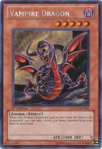 Vampire Dragon [EXVC-EN081] Secret Rare | Exor Games Bridgewater