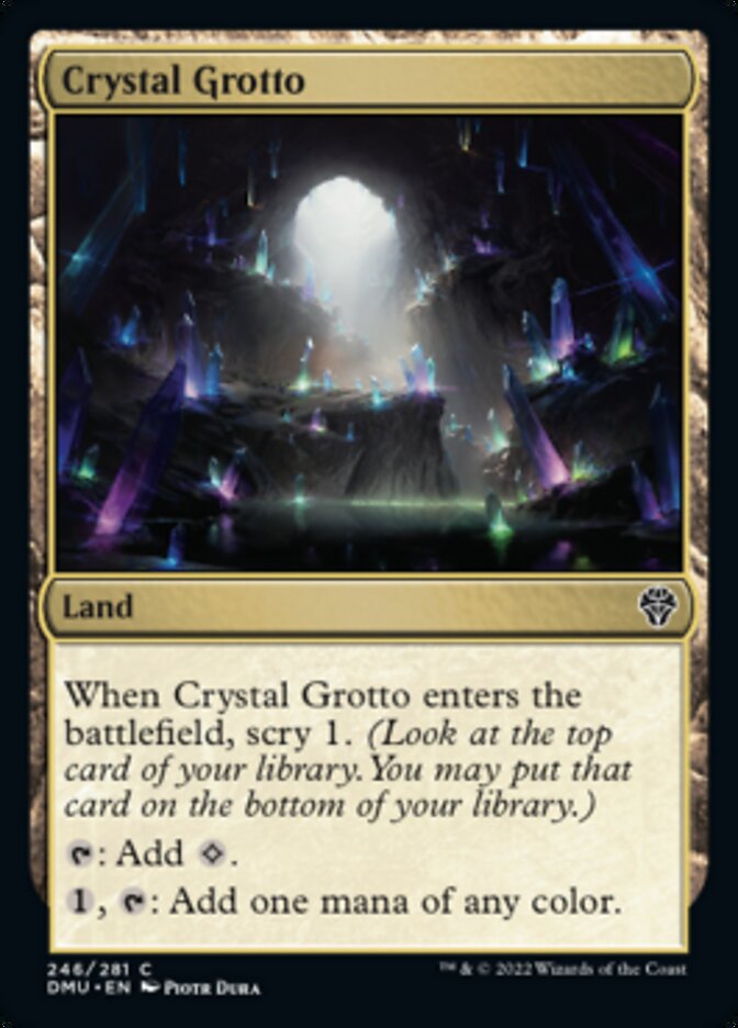 Crystal Grotto [Dominaria United] | Exor Games Bridgewater