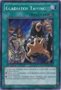 Gladiator Taming [EXVC-EN087] Secret Rare | Exor Games Bridgewater