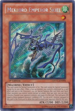 Meklord Emperor Skiel [EXVC-EN094] Secret Rare | Exor Games Bridgewater