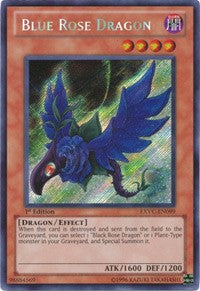 Blue Rose Dragon [EXVC-EN099] Secret Rare | Exor Games Bridgewater