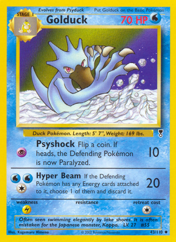 Golduck (43/110) [Legendary Collection] | Exor Games Bridgewater