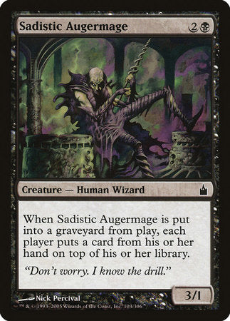Sadistic Augermage [Ravnica: City of Guilds] | Exor Games Bridgewater