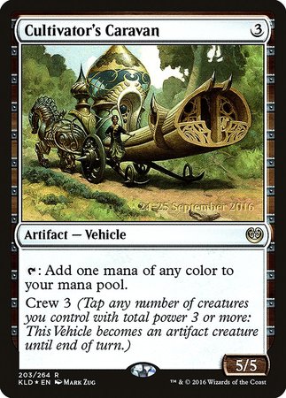 Cultivator's Caravan [Kaladesh Promos] | Exor Games Bridgewater