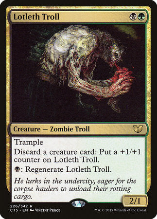 Lotleth Troll [Commander 2015] | Exor Games Bridgewater