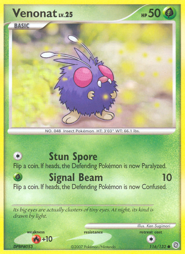Venonat (116/132) [Diamond & Pearl: Secret Wonders] | Exor Games Bridgewater